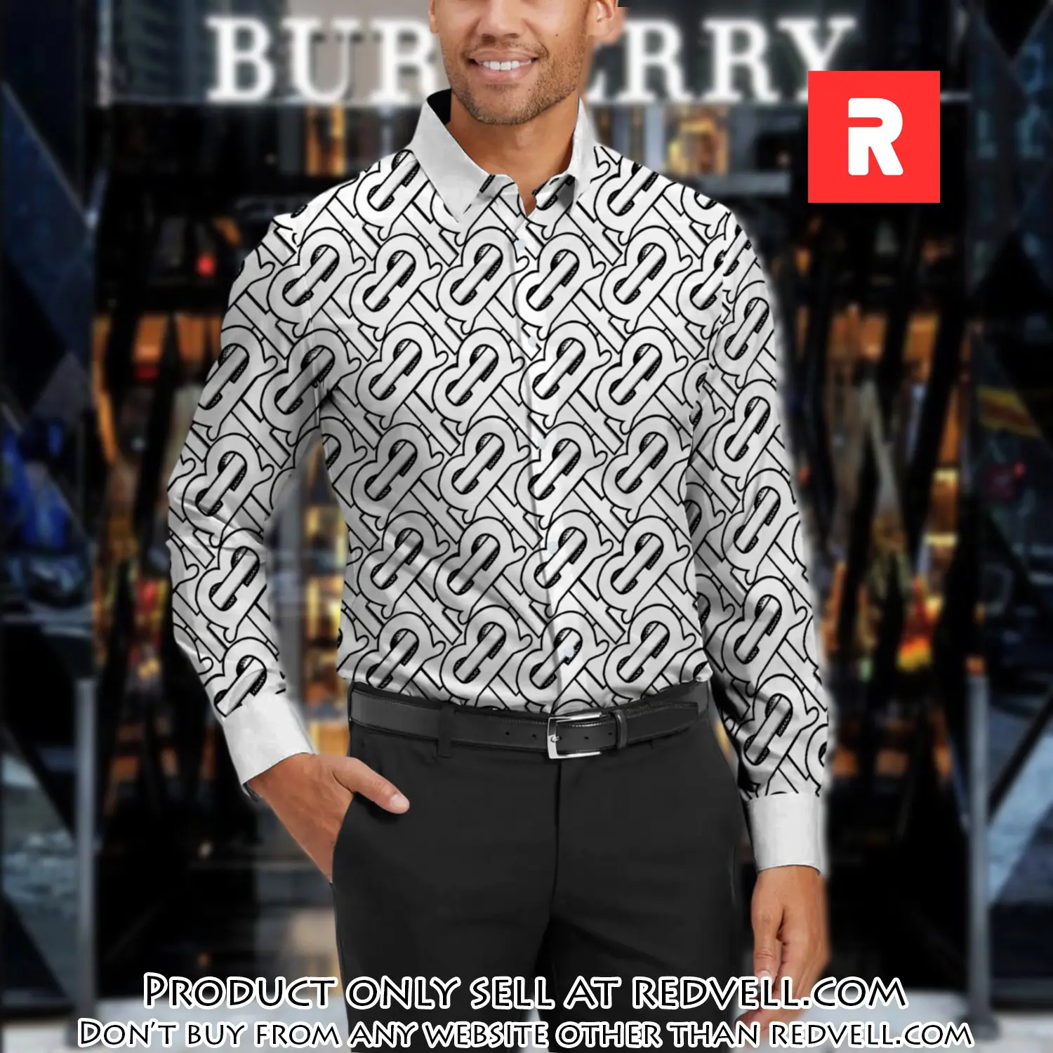 Burberry long sleeves button down shirt for elegant men lsb1015 rv5332032